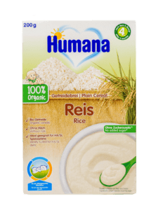 Organic Rice Flour Cereal – Without Milk