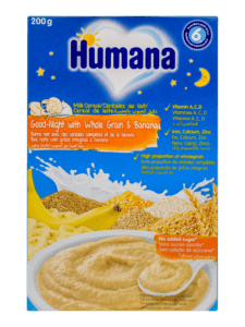 Humana Cereal for a good night's sleep with banana